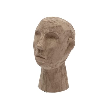 Decorazione Head - Grigio-marrone - grande - Villa Collection