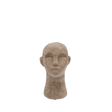 Decorazione Head - Grigio/marrone - piccolo - Villa Collection