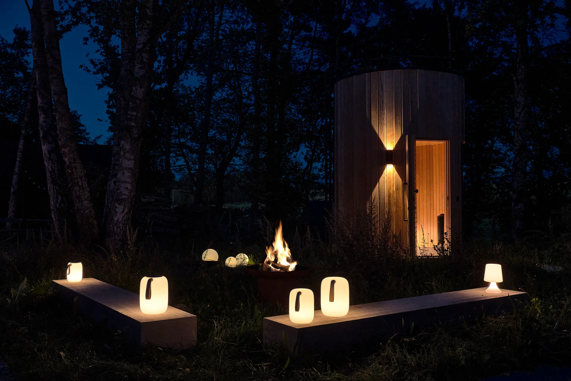 Lampada da salotto Hav Ø21 cm, Bianco Villa Collection