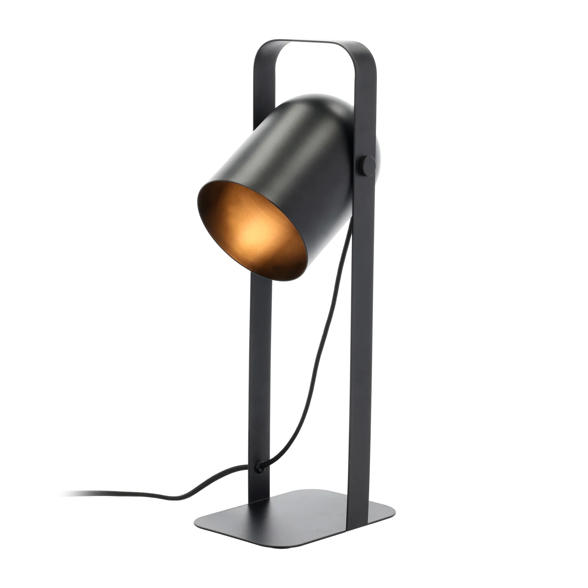 Lampada da tavolo Nesvik 45 cm, Nero Villa Collection