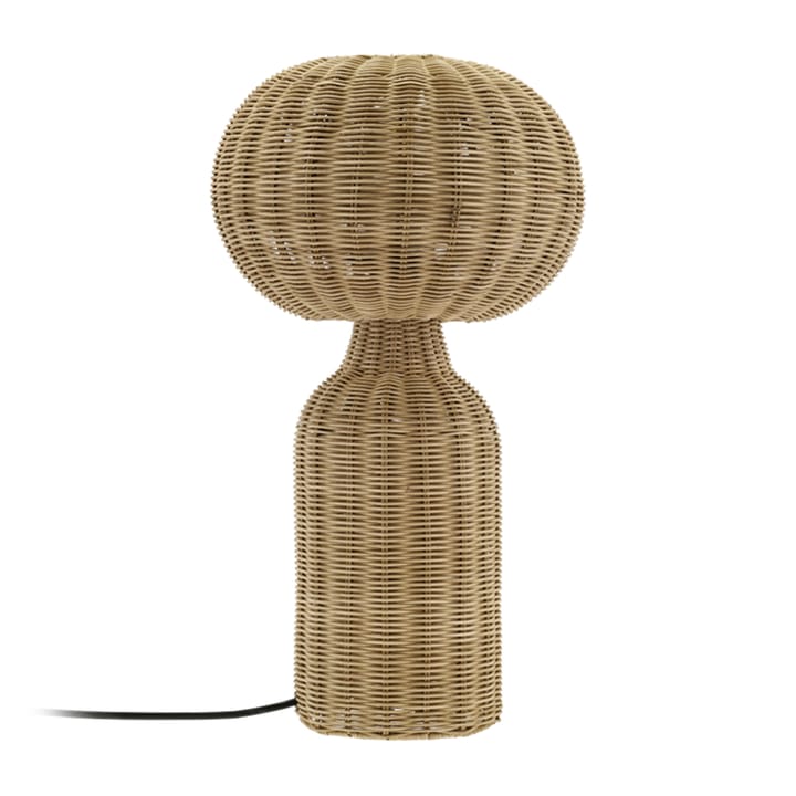 Lampada da tavolo Vinka in rattan naturale Ø 30 cm - Colore naturale - Villa Collection