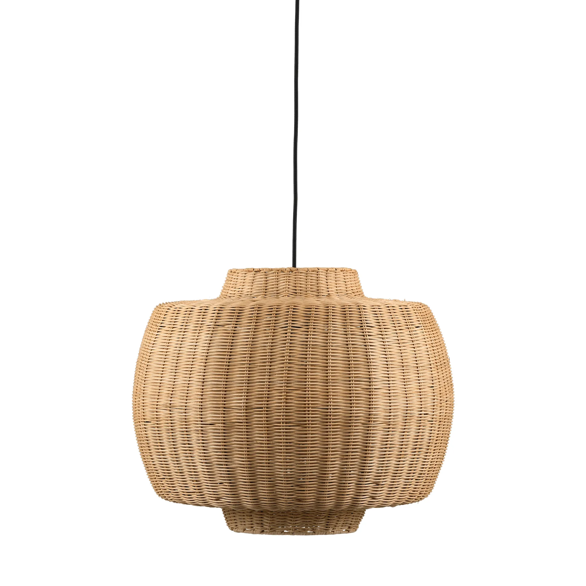 Lampadario Vilna in rattan naturale, Ø 50 cm Villa Collection
