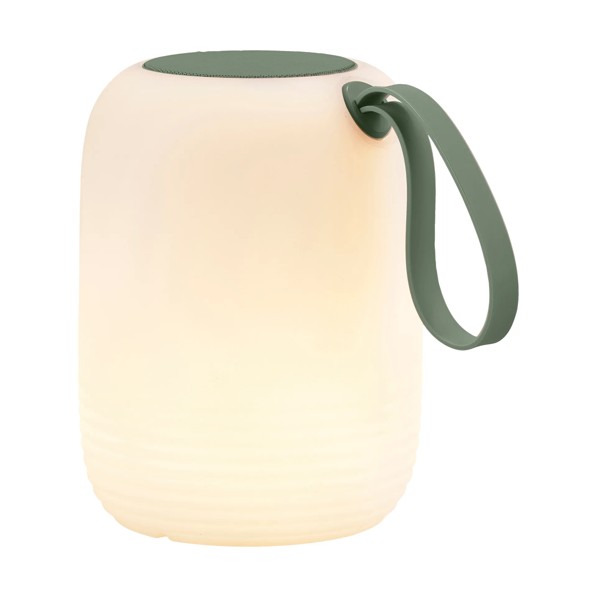 Luce LED con altoparlante portatile Hav Ø12,5 cm, White-green Villa Collection