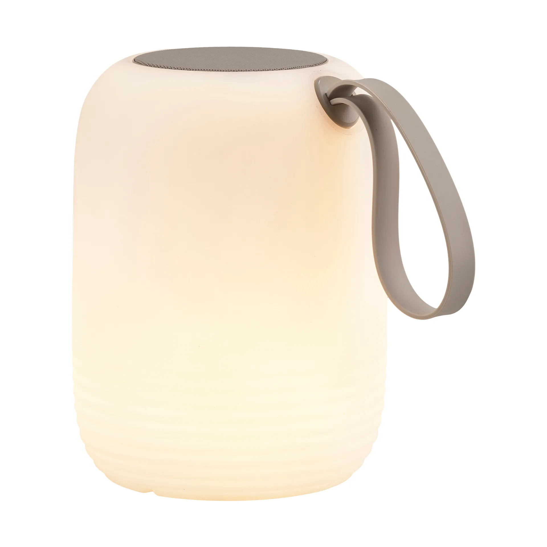 Luce LED con altoparlante portatile Hav Ø12,5 cm, White-sand Villa Collection