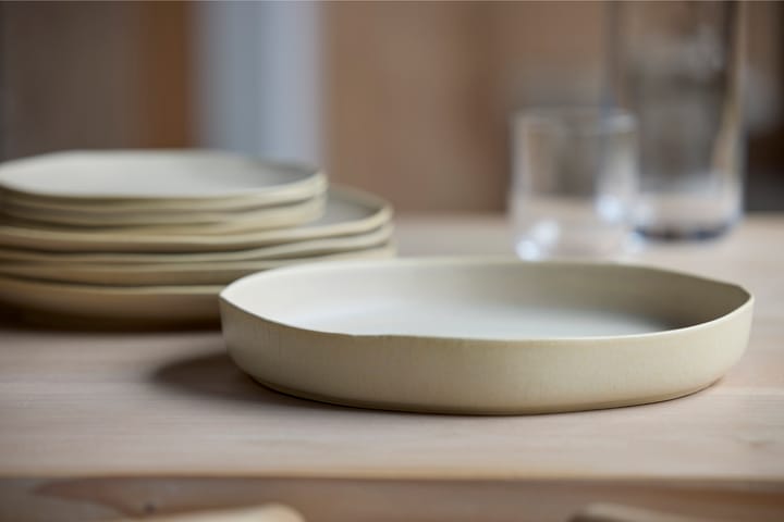 Piatto da portata Shoku Ø28 cm, Beige Villa Collection