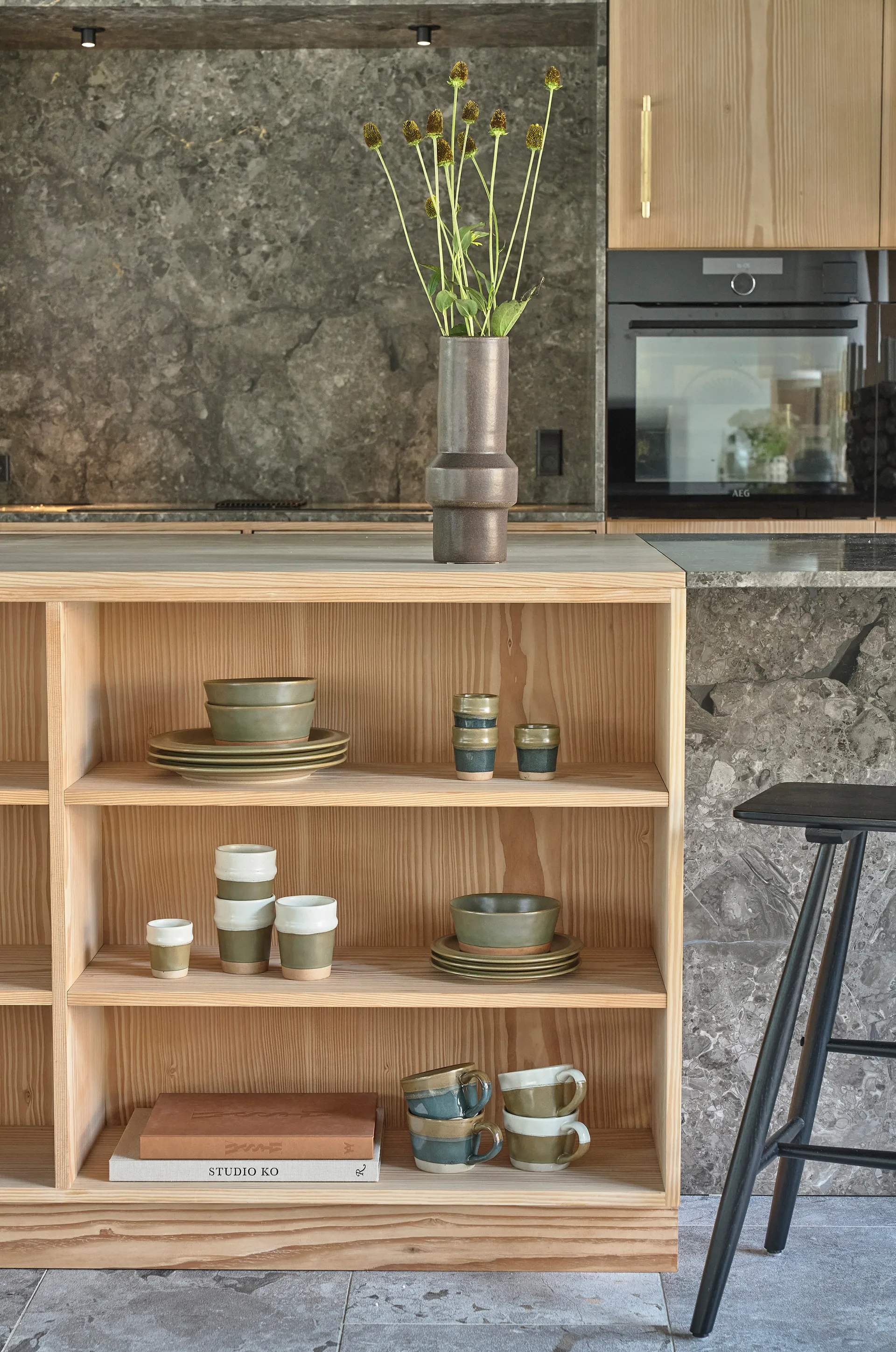 Piatto Evig Ø 26 cm, confezione da 2, Verde Villa Collection