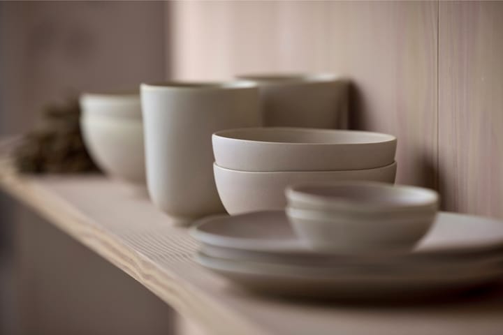 Piatto Shoku Ø20 cm, Beige Villa Collection
