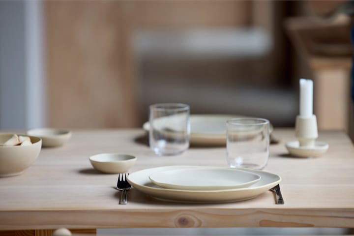 Piatto Shoku Ø27 cm, Beige Villa Collection