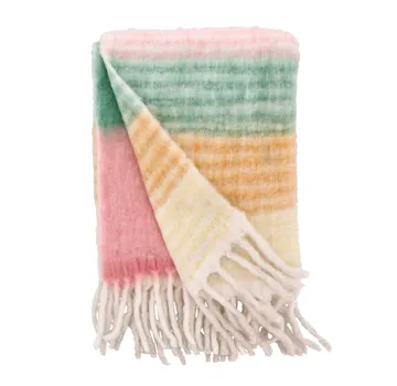 Plaid Styles 130x170 cm - Rosa - Villa Collection