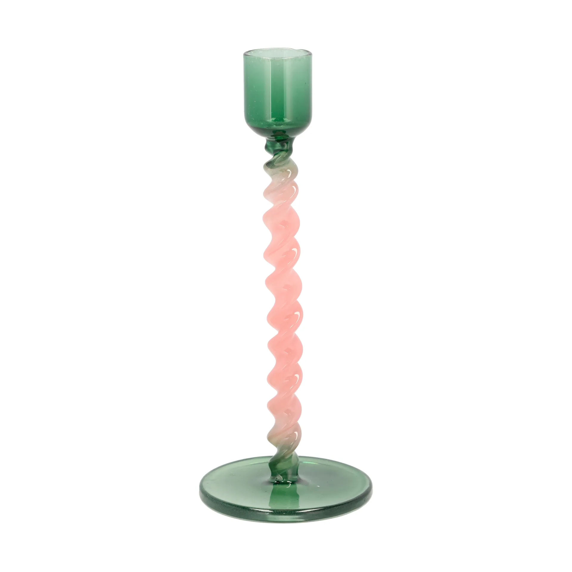 Portacandela Styles 16,3 cm, Green-pink Villa Collection
