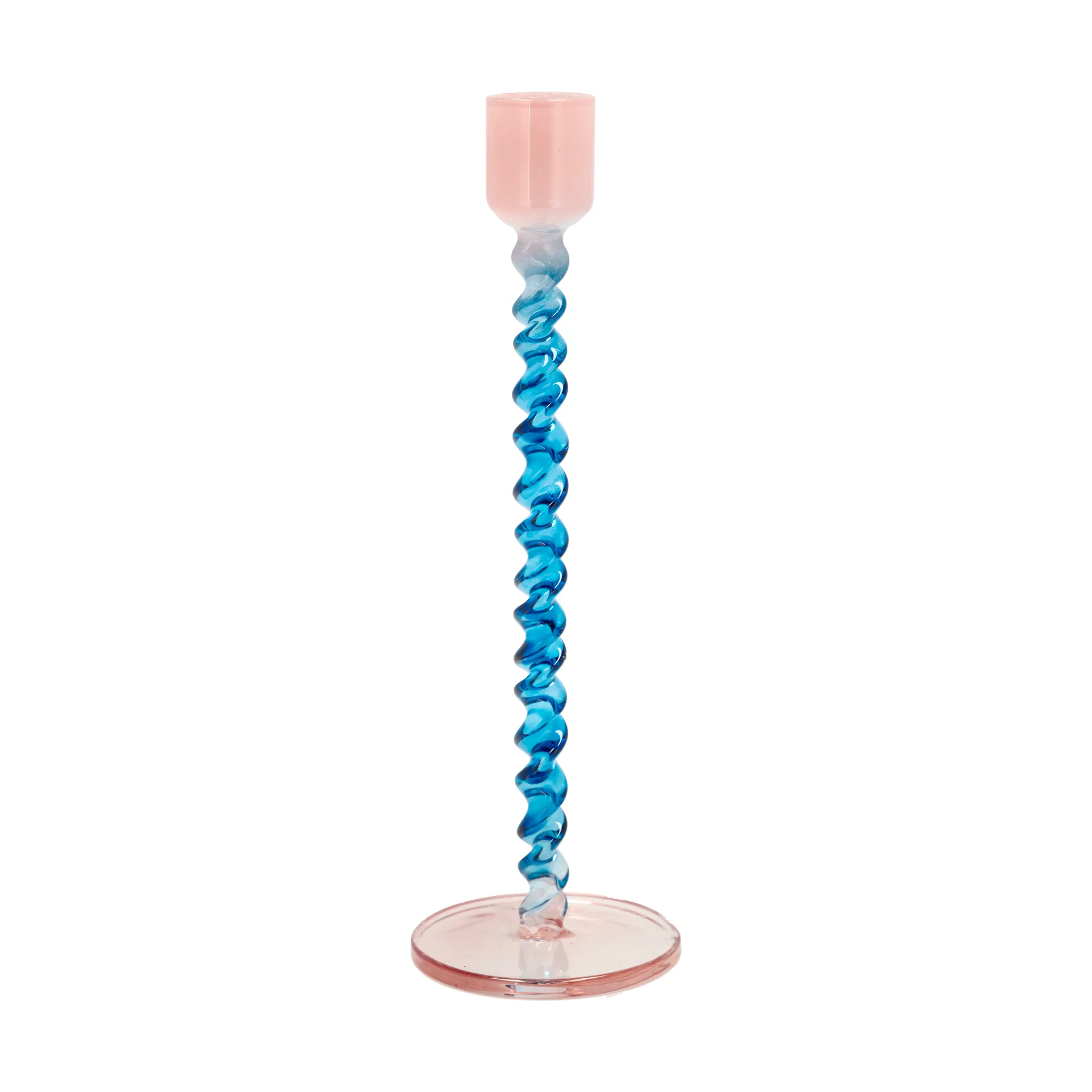 Portacandela Styles 20,3 cm, Blue-pink Villa Collection