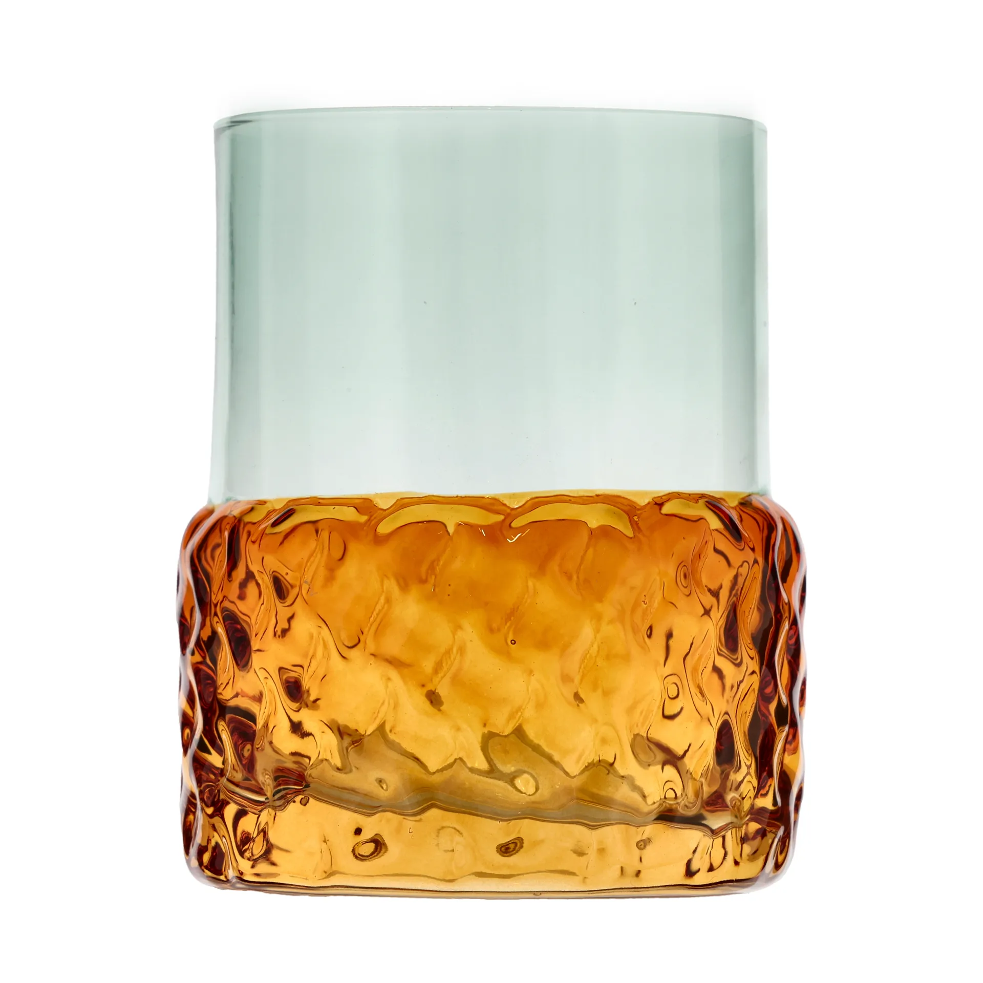 Portacandela Styles Ø7,7x10 cm, Blu-ambra Villa Collection