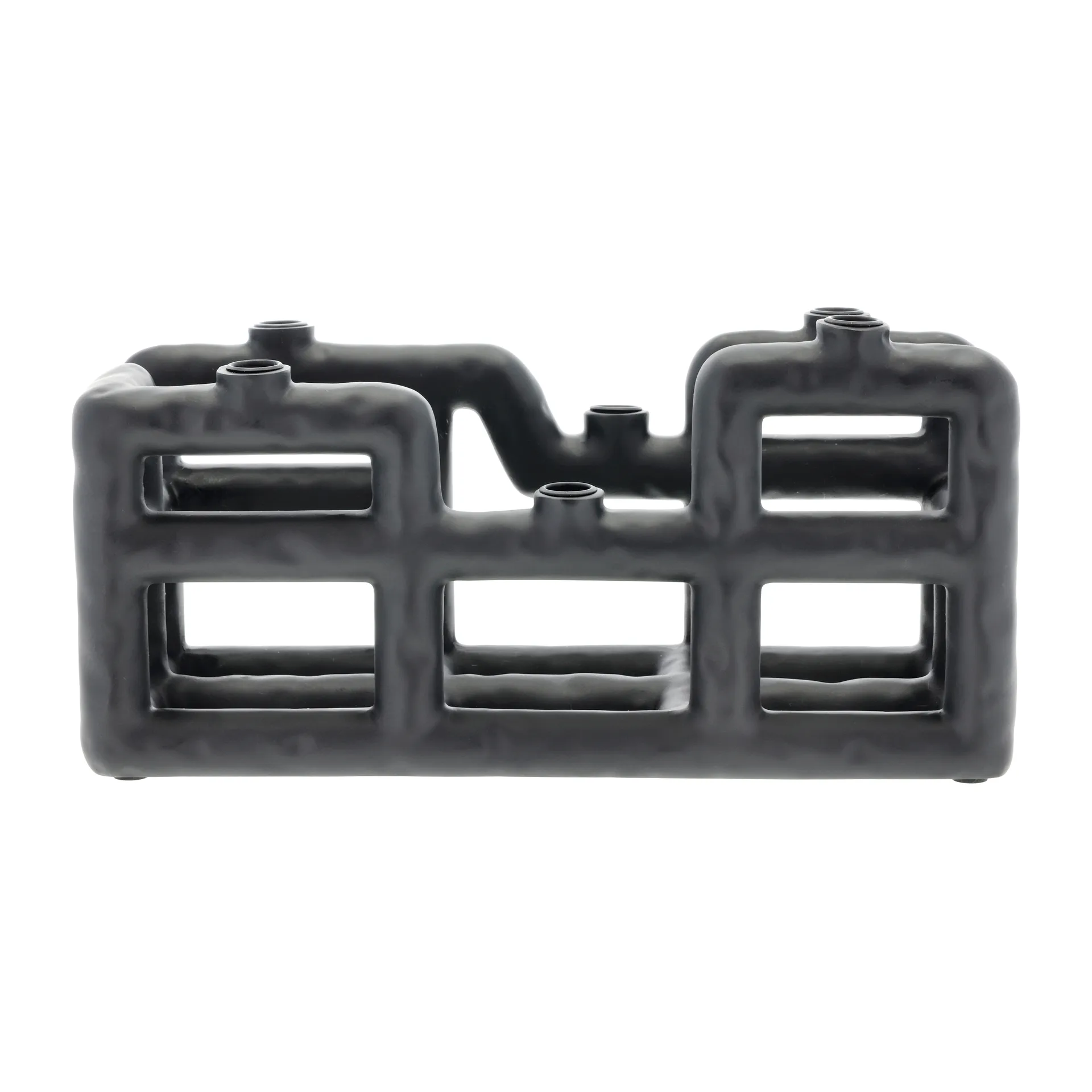 Portacandele da 6 Lyst, Nero Villa Collection