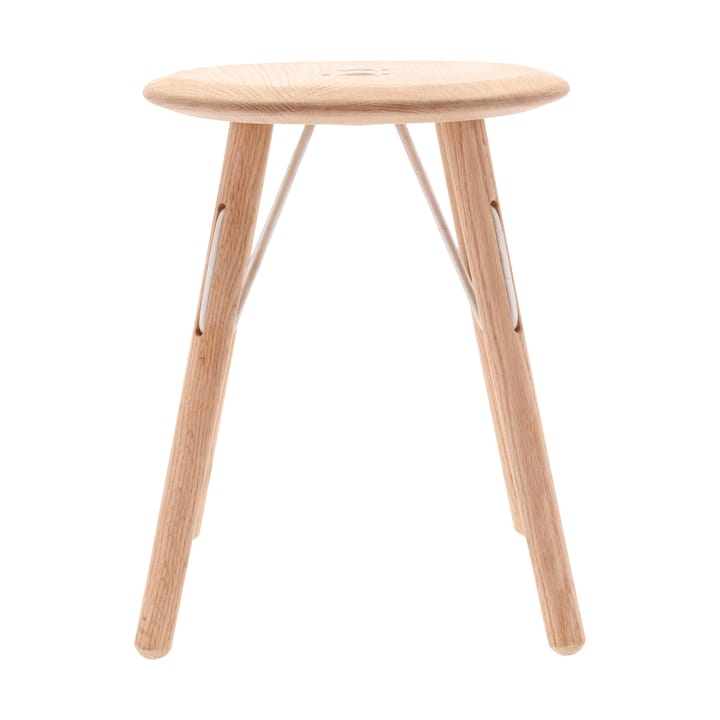 Sgabello Barv 45xØ37,7 cm, Rovere massiccio non trattato Villa Collection