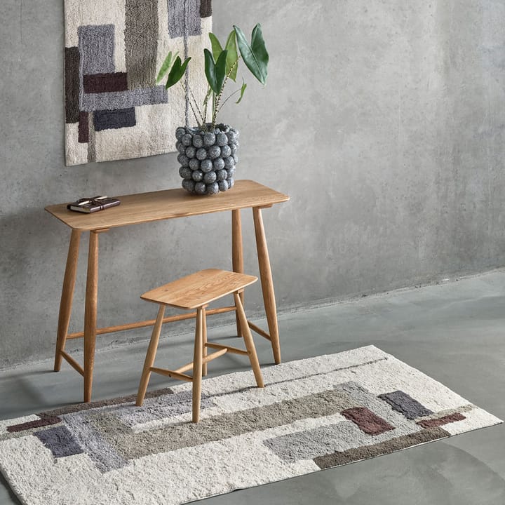 Tappeto Laerk, grigio/bianco sporco, 70x110 cm Villa Collection