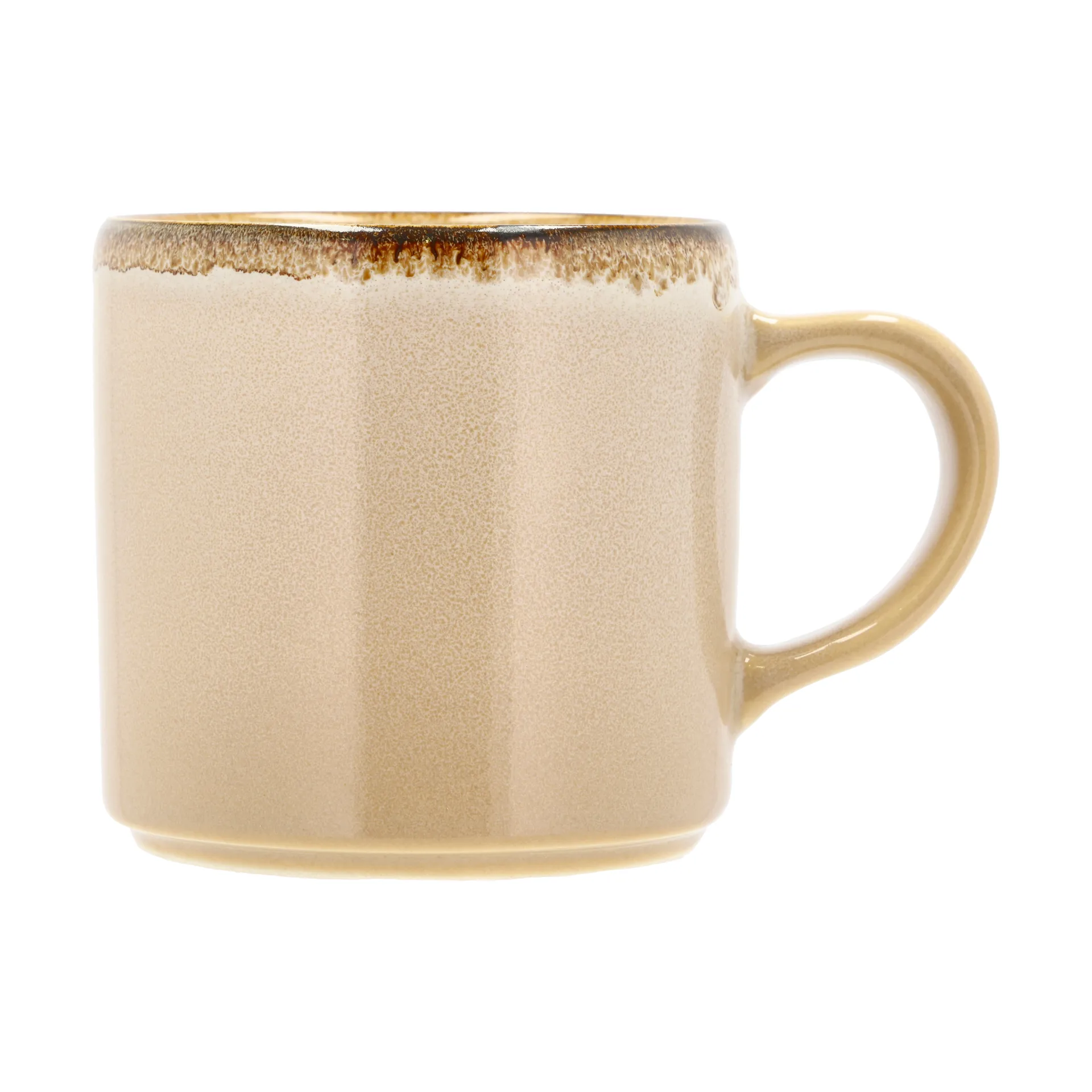 Tazza Iris con manico 40 cl, Panna bianco Villa Collection