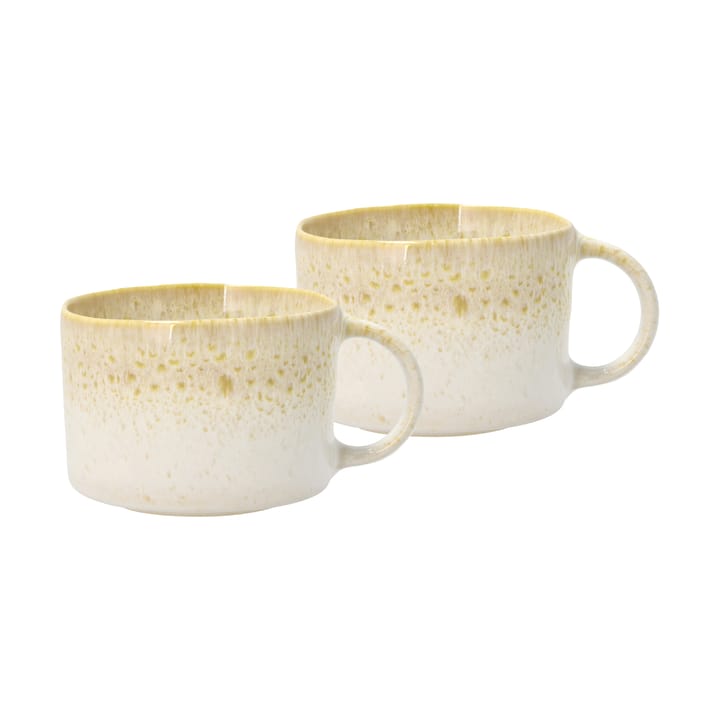 Tazza Styles con manico 16 cl confezione da 2 - Creme-sand - Villa Collection