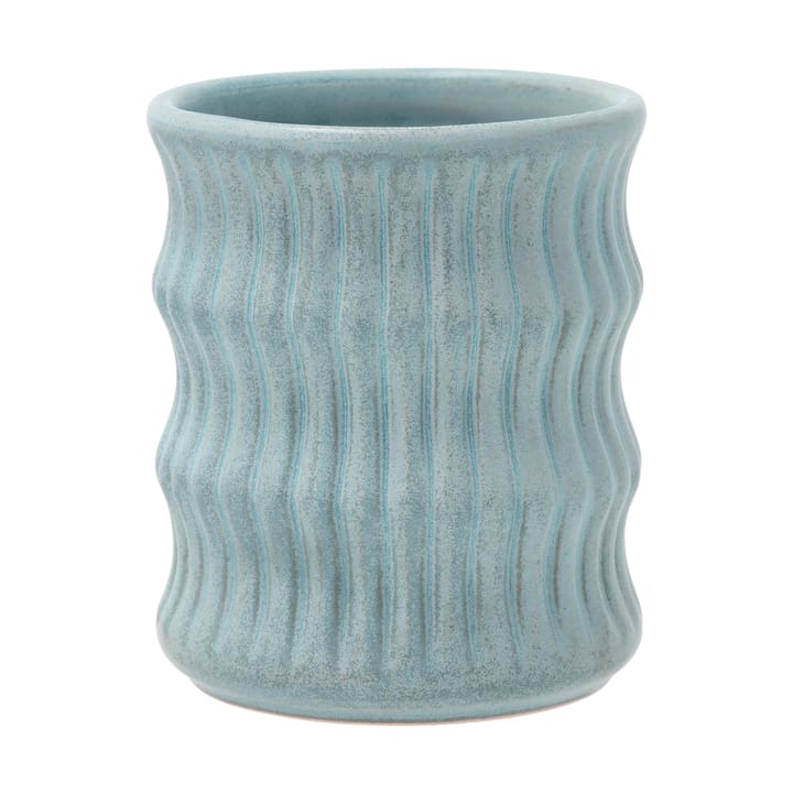 Tazza Styles con motivo rigato 30 cl confezione da 2, Blu Villa Collection