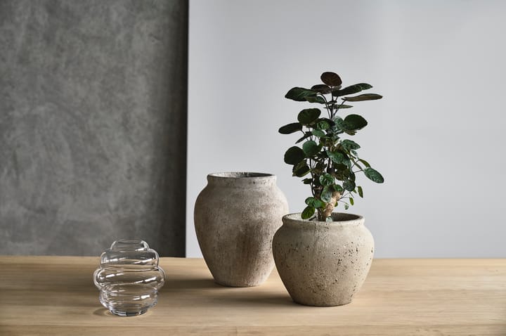 Vaso Bubble, Ø 20 cm - Trasparente - Villa Collection