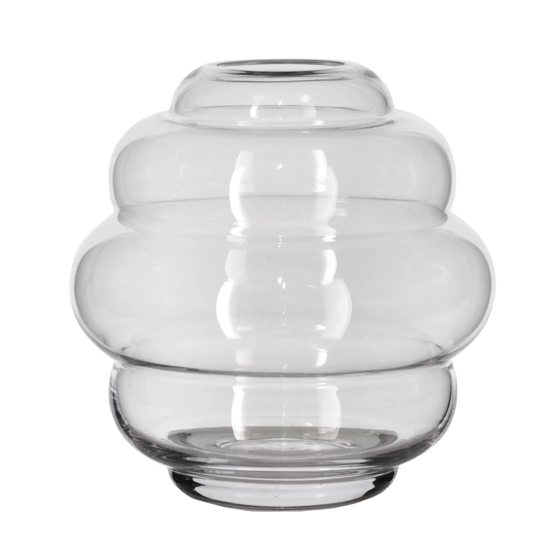 Vaso Bubble, Ø 20 cm, Trasparente Villa Collection