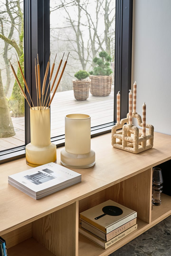 Vaso in vetro Hvils Ø 19 cm, Miele Villa Collection