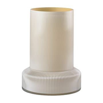 Vaso in vetro Hvils Ø 21 cm - Bianco - Villa Collection