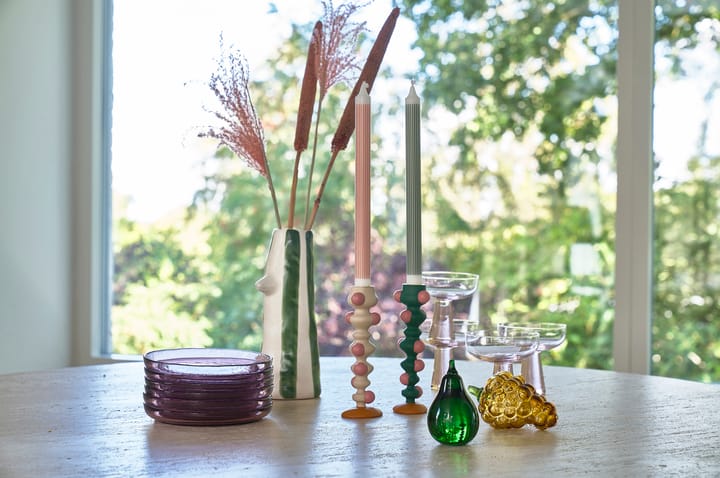 Vaso Styles con becco e ciglia 26 cm - Verde - Villa Collection