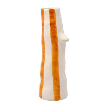 Vaso Styles con becco e ciglia 34 cm - Marrone - Villa Collection