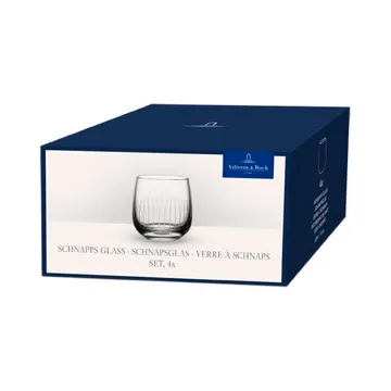 Afina bicchierino da shot - Trasparente, 4 cl, confezione da 4 - Villeroy & Boch