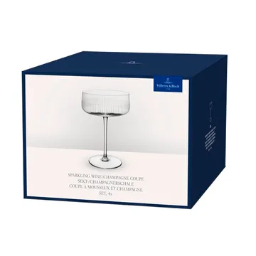 Afina coppa da champagne - Trasparente, 12 cl, confezione da 4 - Villeroy & Boch