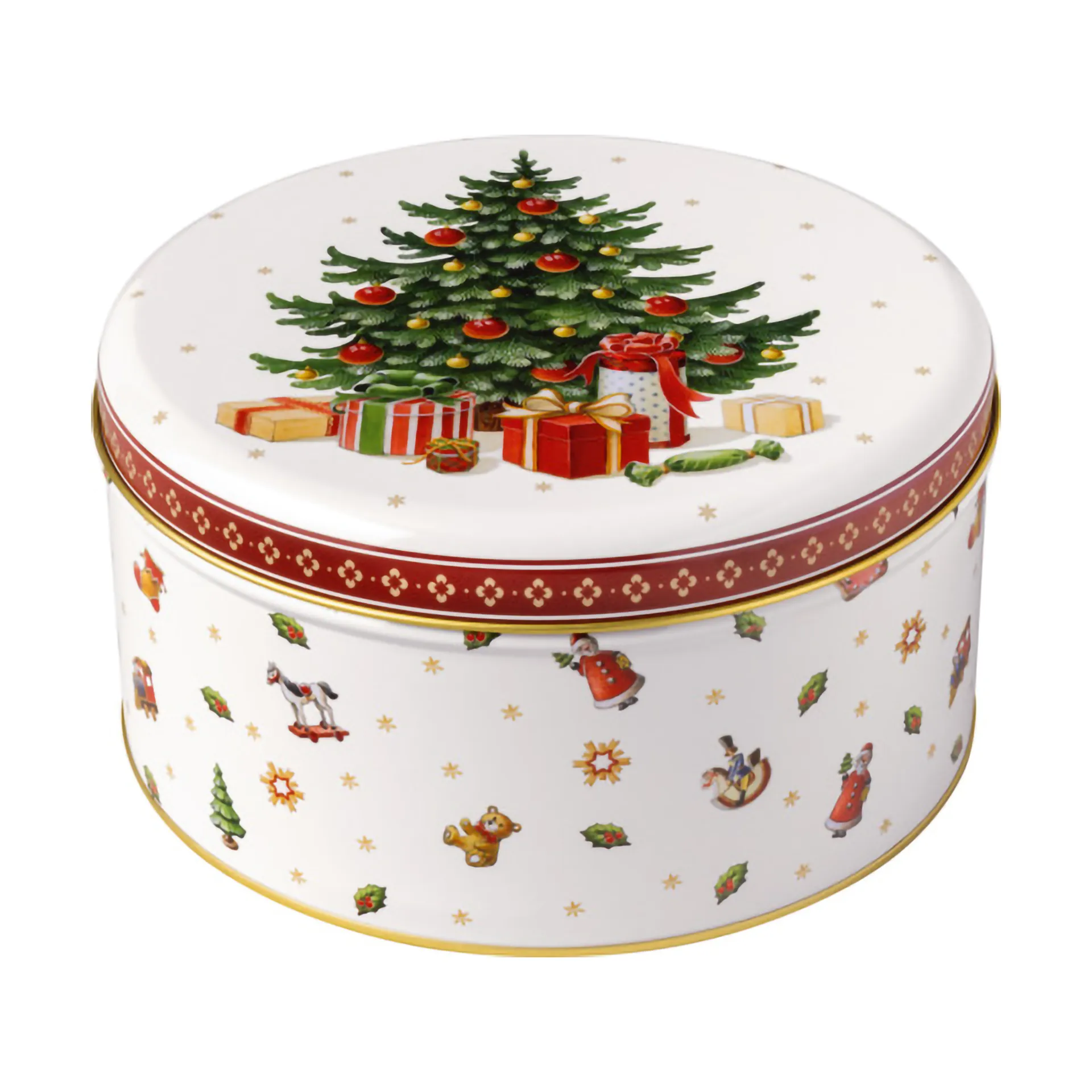 Barattolo per biscotti Winter Collage 3 pezzi, Bianco Villeroy & Boch