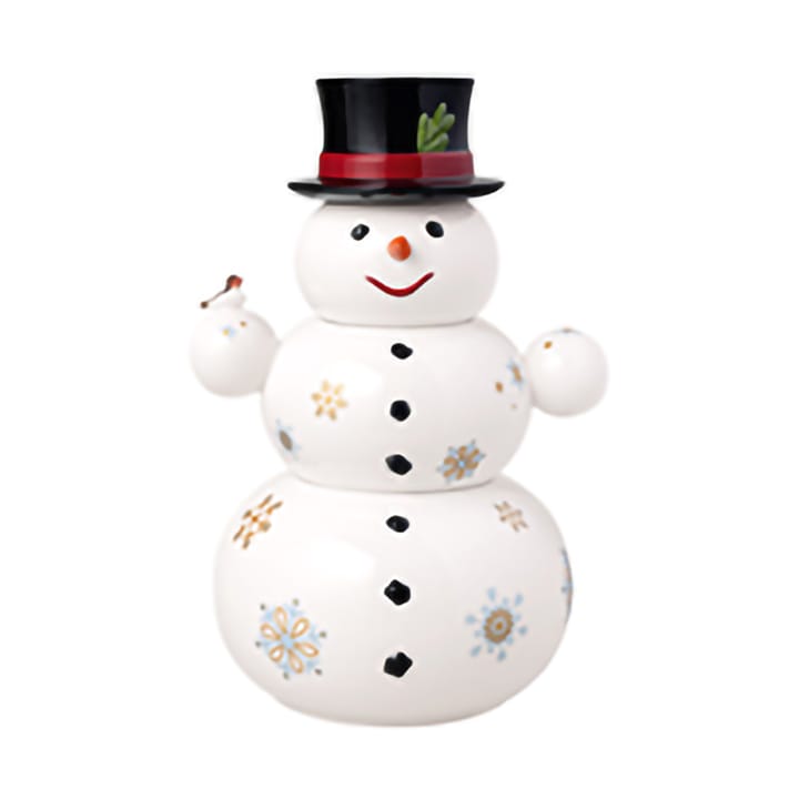 Barattolo pupazzo di neve Christmas Toy's Memory 4 pezzi - Bianco - Villeroy & Boch