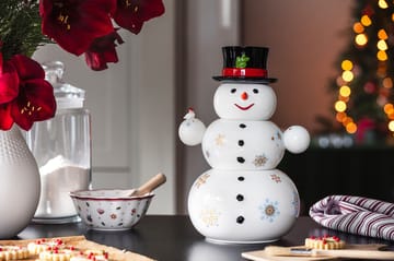 Barattolo pupazzo di neve Christmas Toy's Memory 4 pezzi - Bianco - Villeroy & Boch