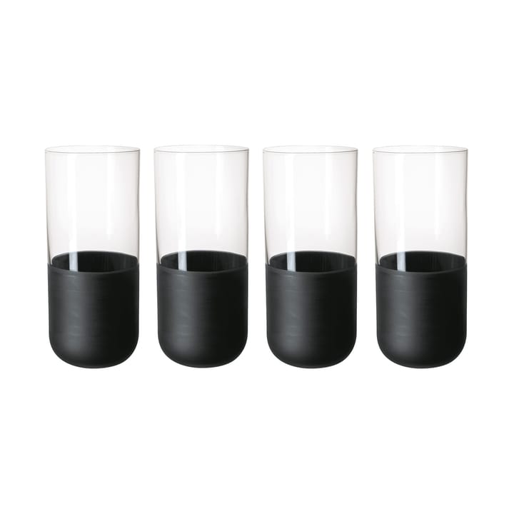Bicchiere allungato Manufacture Rock 30 cl, confezione da 4 - Chiaro - Villeroy & Boch