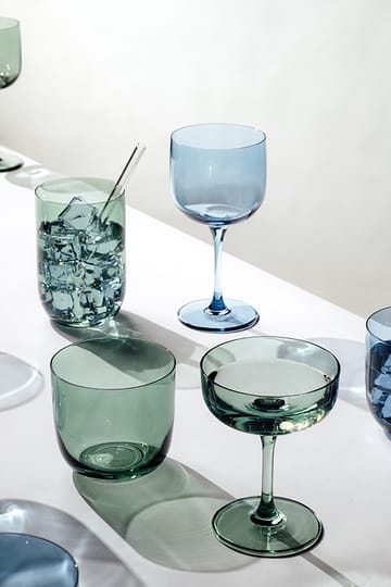 Bicchiere alto Like da 38,5 cl, confezione da 2 - Sage - Villeroy & Boch
