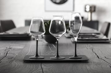 Bicchiere da champagne Manufacture Rock 26 cl confezione da 4  - Trasparente-nero - Villeroy & Boch