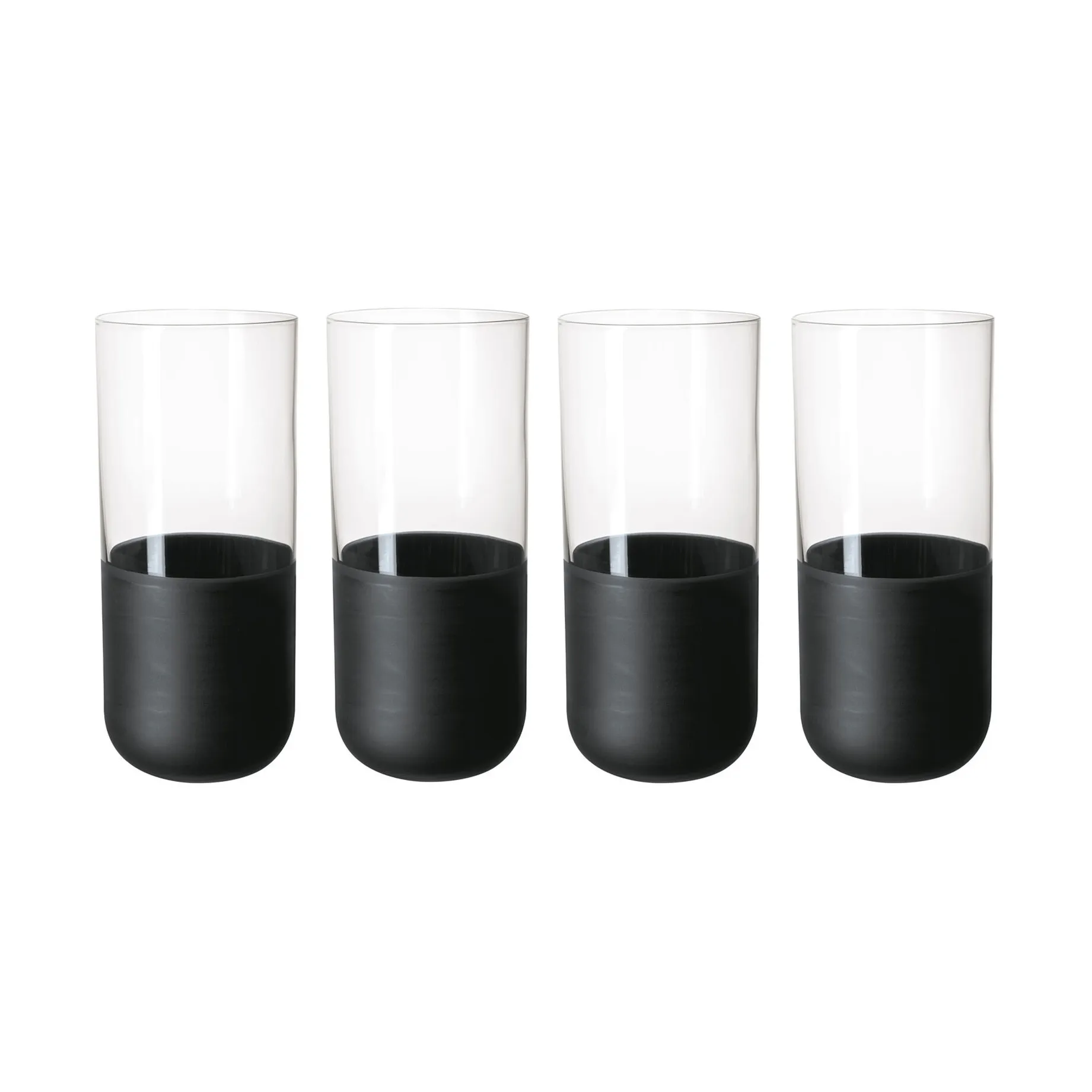 Bicchiere da long drink Manufacture Rock 30 cl confezione da 4, Chiaro Villeroy & Boch