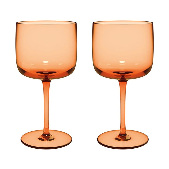 Bicchiere da vino Like da 27 cl, confezione da 2 - Albicocca - Villeroy & Boch