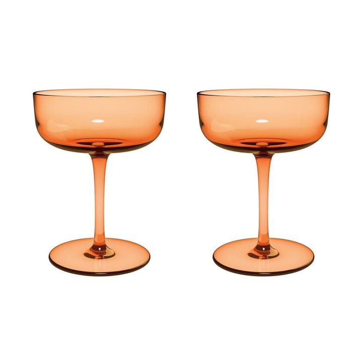 Bicchiere per champagne Like da 10 cl, confezione da 2 - Albicocca - Villeroy & Boch