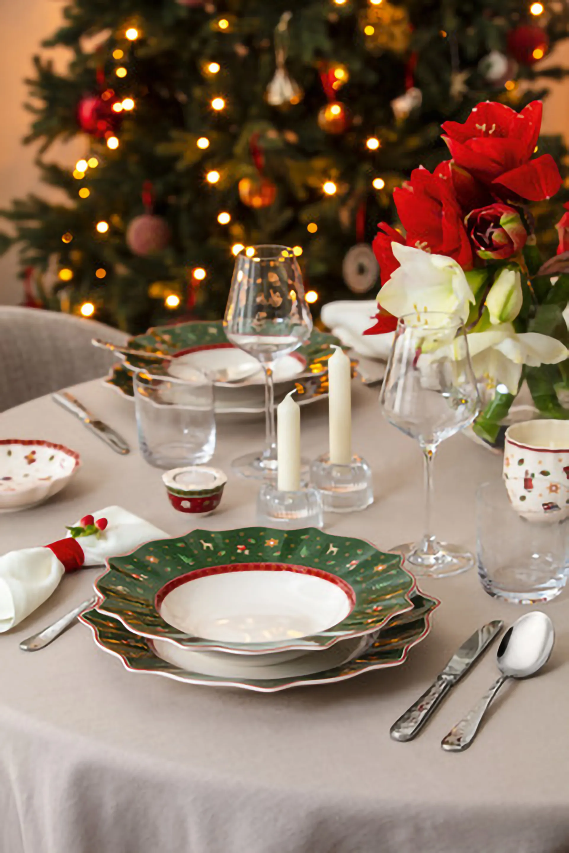 Candela profumata Toy's Delight, Bianco-rosso Villeroy & Boch