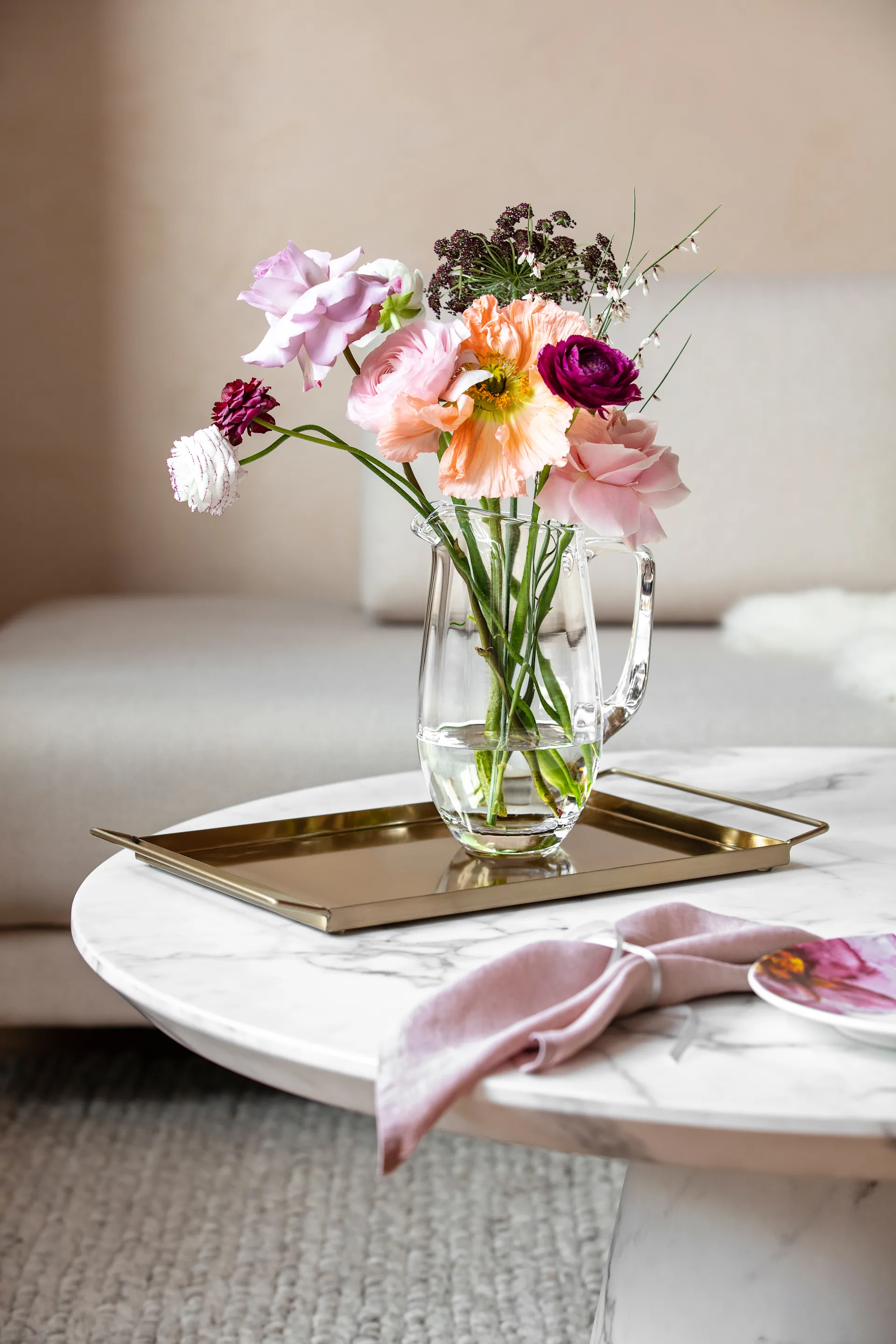 Caraffa Rose Garden 1,5 L, Trasparente Villeroy & Boch