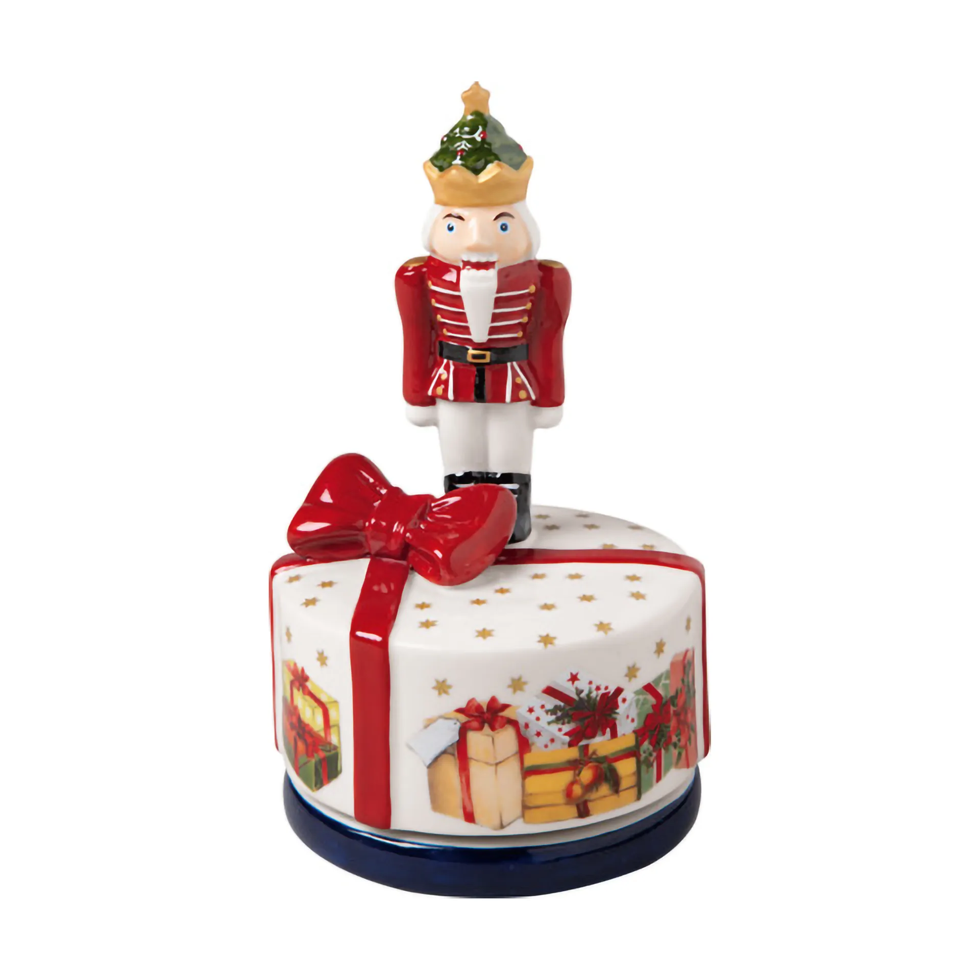 Carillon Schiaccianoci Nostalgic Melody, Bianco-rosso Villeroy & Boch