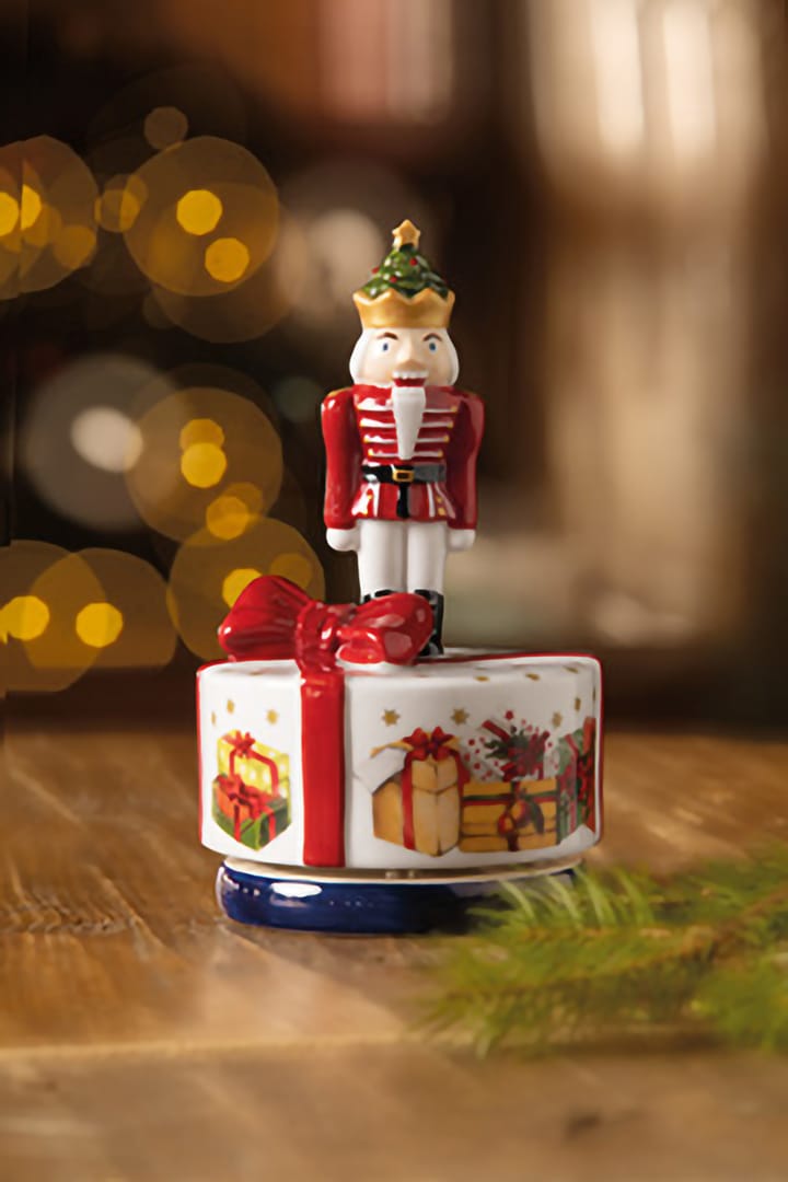 Carillon Schiaccianoci Nostalgic Melody, Bianco-rosso Villeroy & Boch