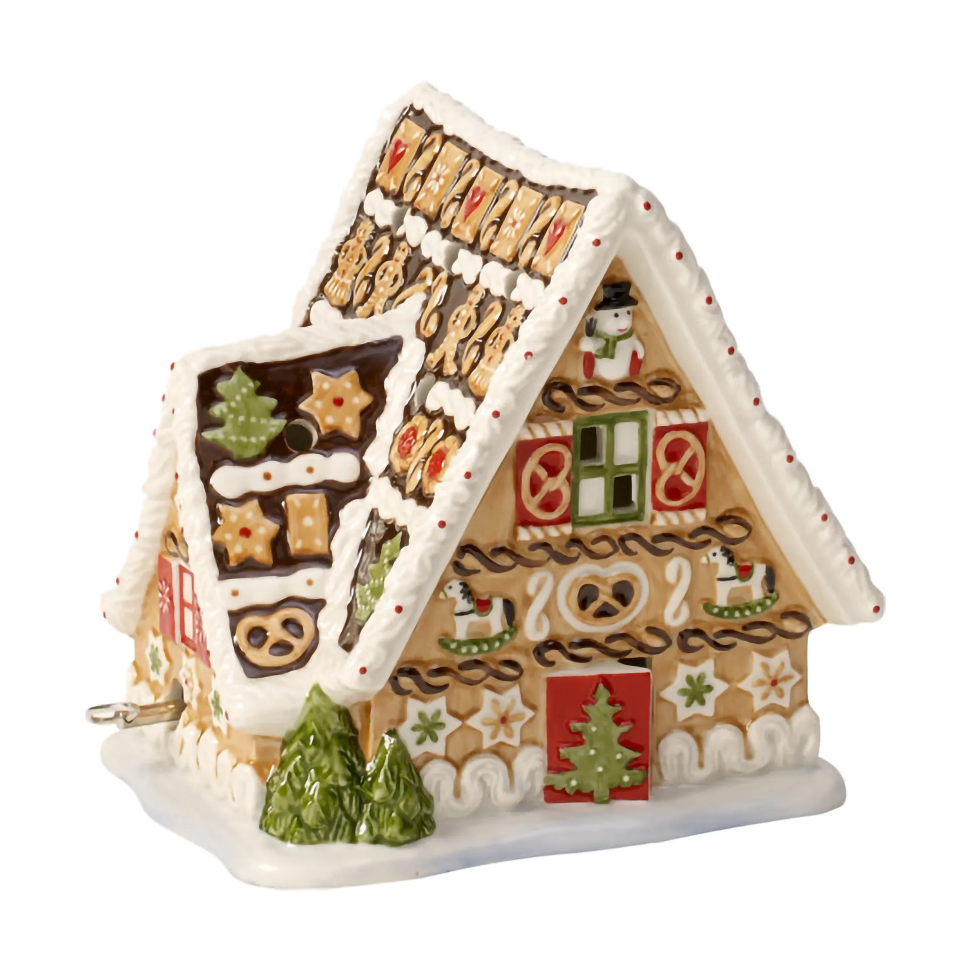 Casetta di pan di zenzero con carillon Christmas Toys, Piegatura Villeroy & Boch