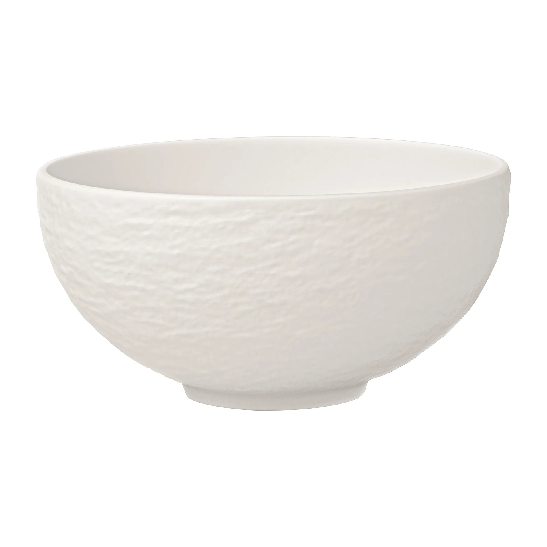 Ciotola da zuppa Manufacture Rock Ø 13 cm, Blanc Villeroy & Boch