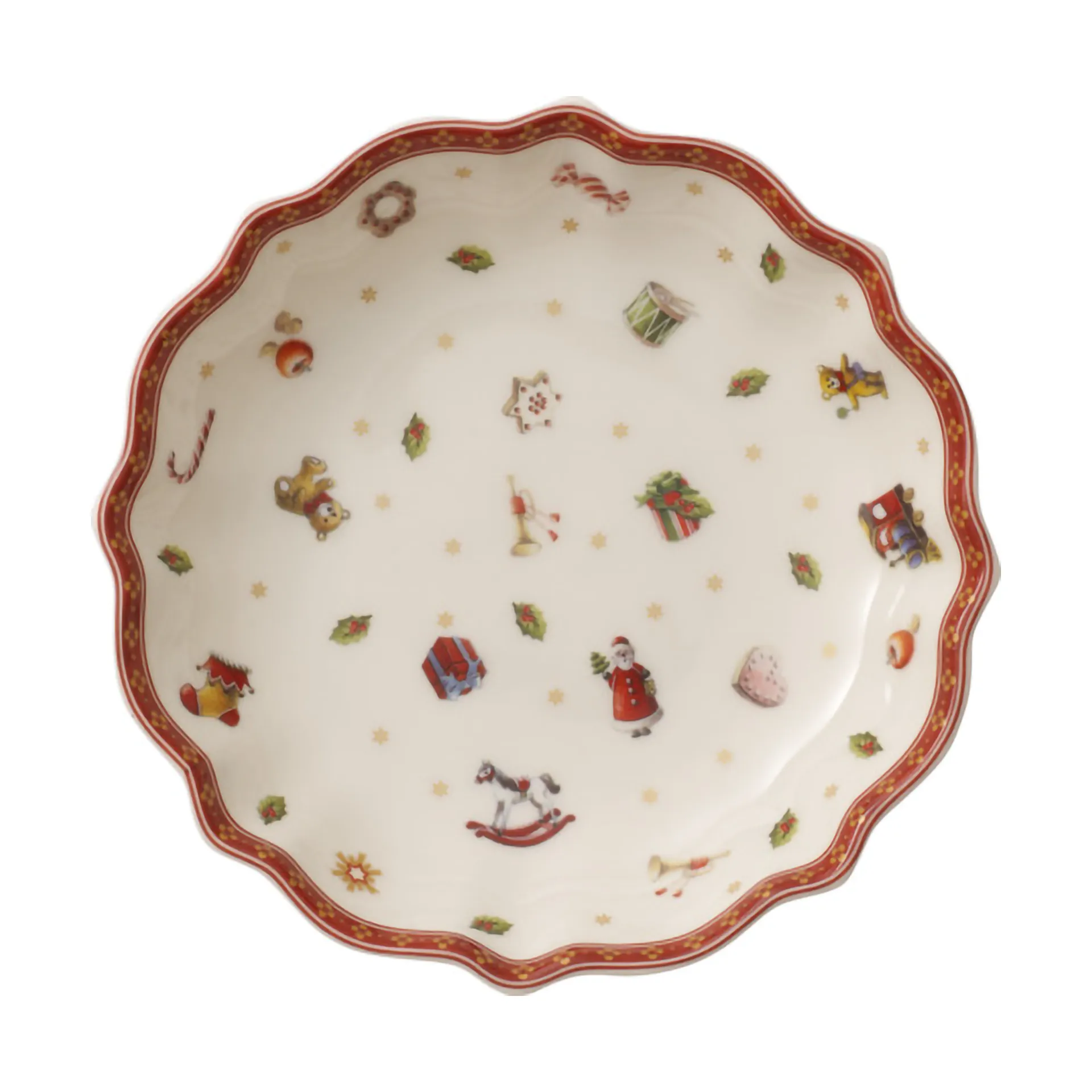 Ciotola Toy's Delight S Ø16,5 cm, Bianco-rosso Villeroy & Boch