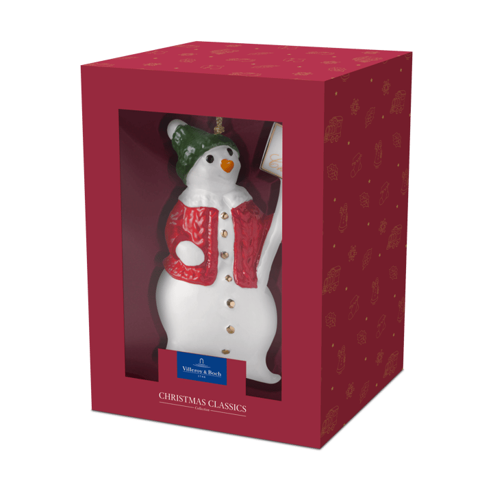 Decorazione natalizia Christmas Classics pupazzo di neve, Bianco Villeroy & Boch