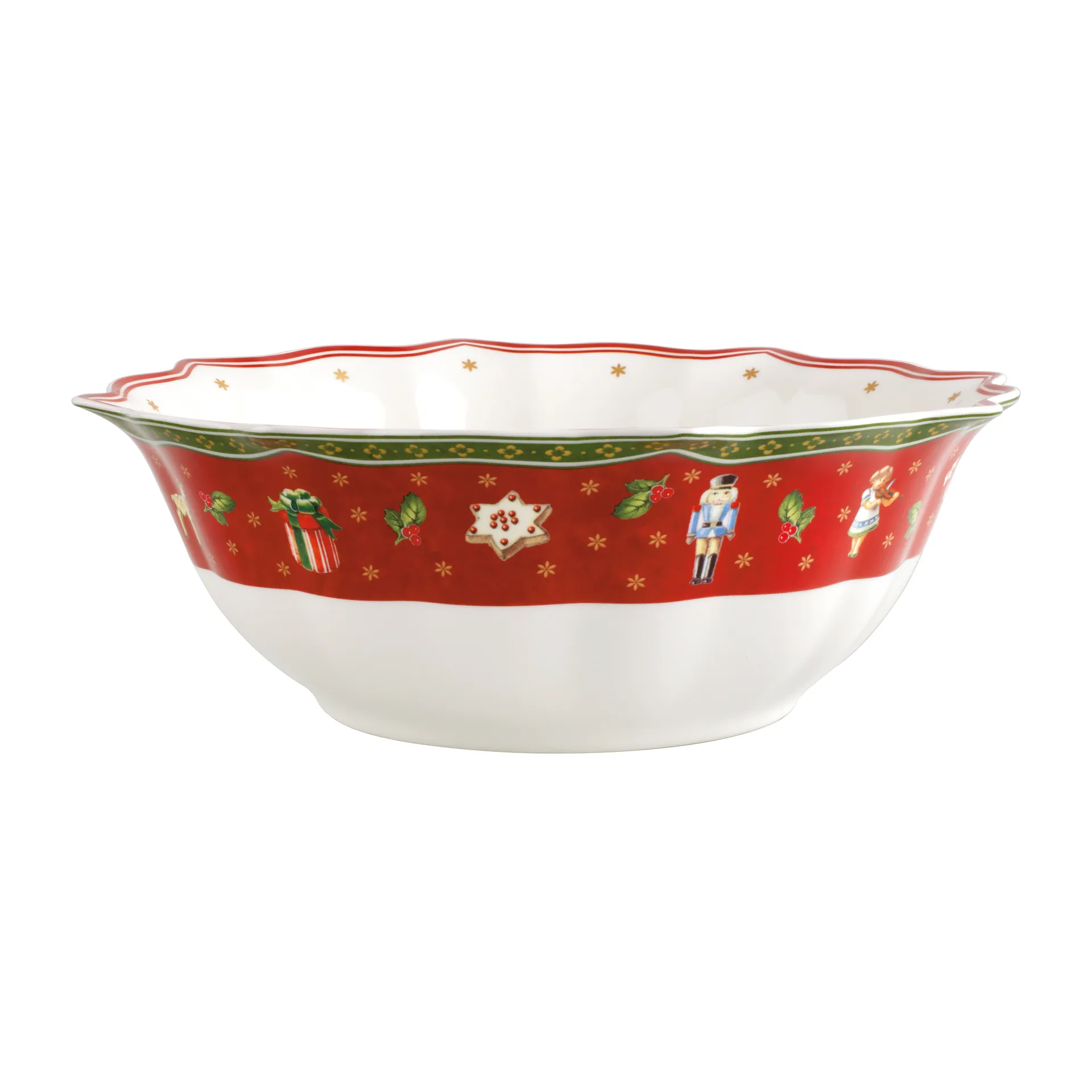 Insalatiera Toy's Delight Ø 31,5 cm, Bianco-rosso Villeroy & Boch