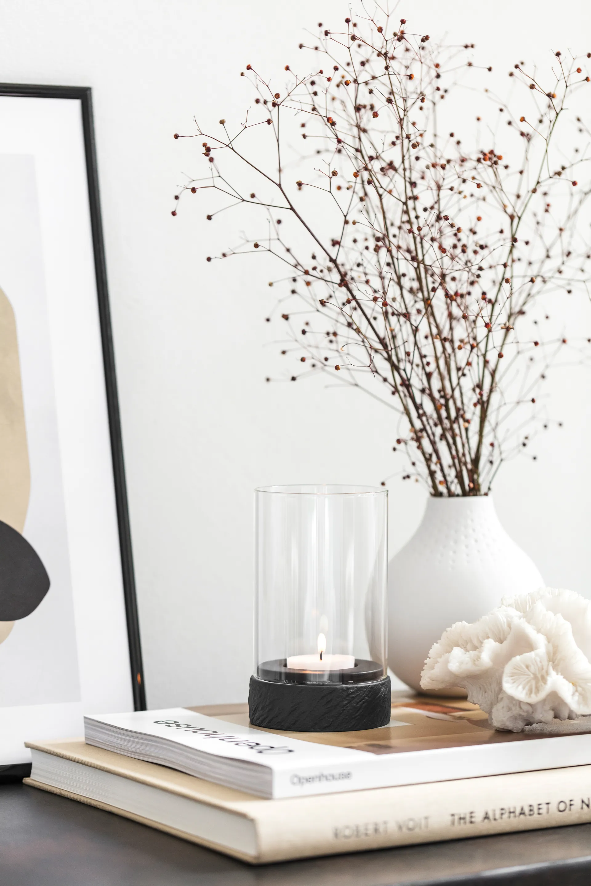 Lanterna S Manufacture Rock Home Hurricane, Nero Villeroy & Boch