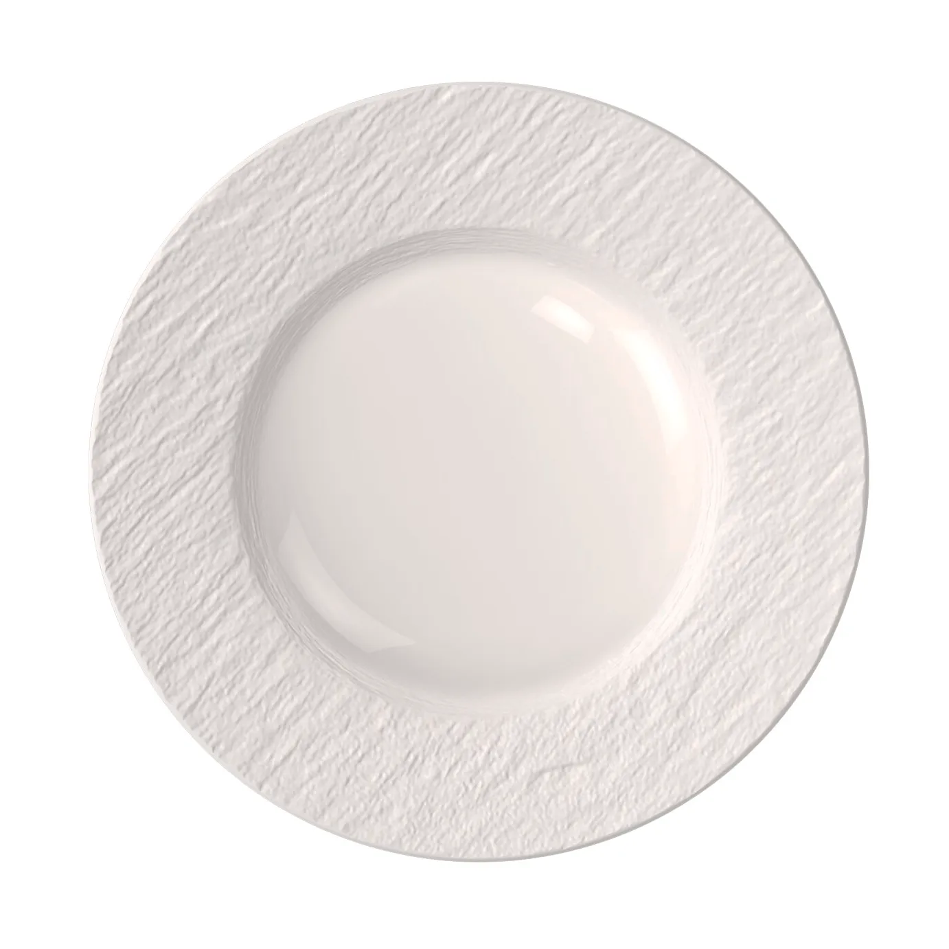 Manufacture Ice piatto, Bianco, Ø21,7 cm Villeroy & Boch